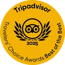Tripadvisor Travelers’ Choice Best of the Best award